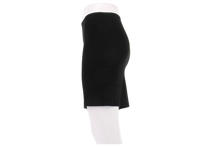 Minifalda negra Paco Rabanne de viscosa Negro - vista 4