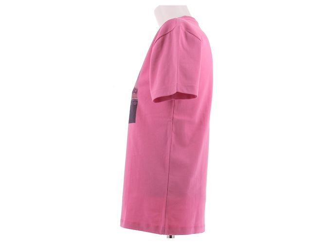 Paco Rabanne Camiseta rosa "PACO MOTEL" - vista 4