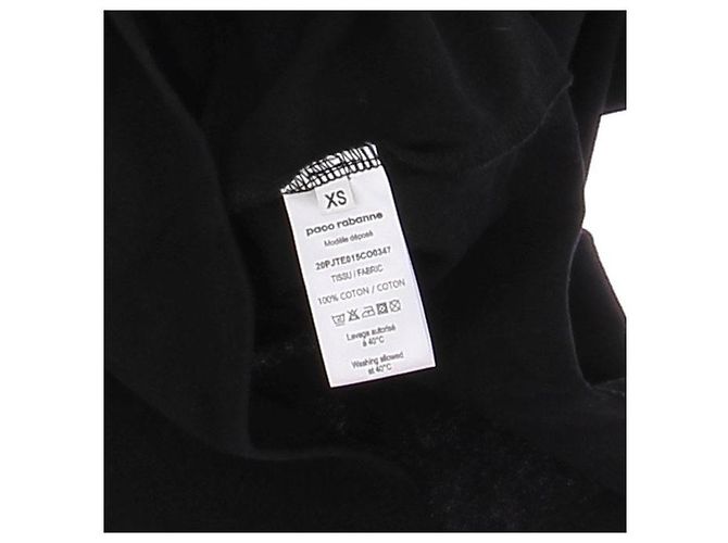 Paco Rabanne Camiseta negra "PACO MOTEL" Negro - vista 6