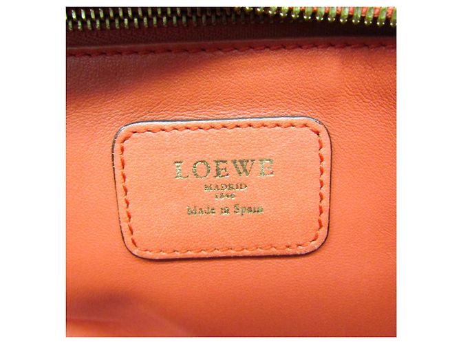 Borsa Loewe Amazona in pelle 36 Rosso - vista 4