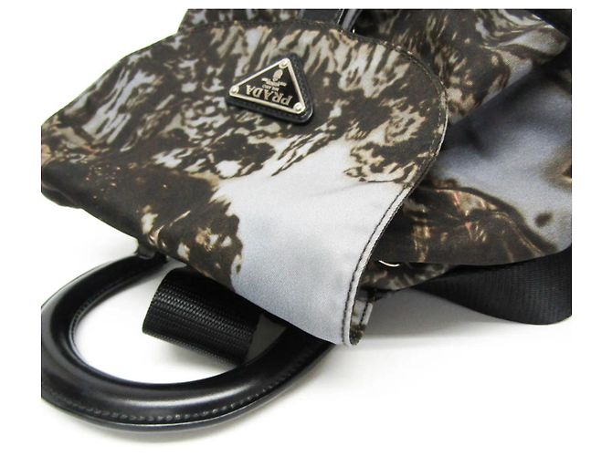 Zaino Camouflage Prada Tessuto Medio Multicolore - vista 6