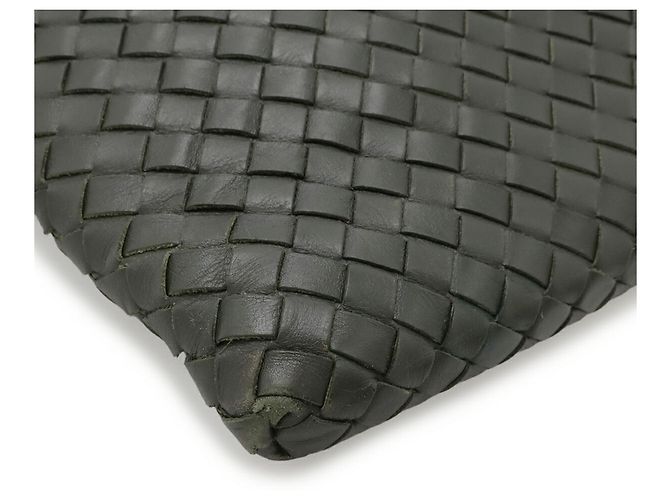 Borsa a Spalla Intrecciato Bottega Veneta Cachi - vista 4