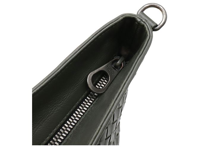 Borsa a Spalla Intrecciato Bottega Veneta Cachi - vista 5