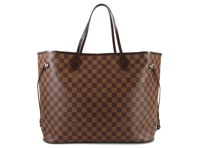 Borsa Tote Louis Vuitton Damier Neverfull GM Fuschia Damier ebene - vista 2