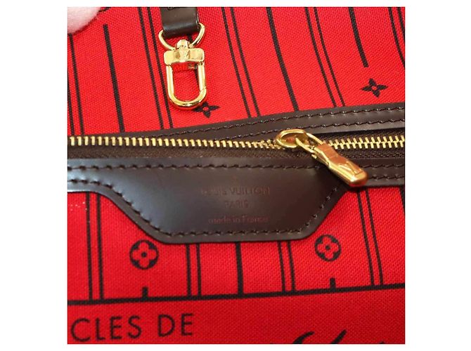 Borsa Tote Louis Vuitton Damier Neverfull GM Fuschia Damier ebene - vista 7