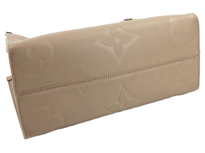 Onthego Borsa tote Monogram Empreinte Louis Vuitton Grigio - vista 4
