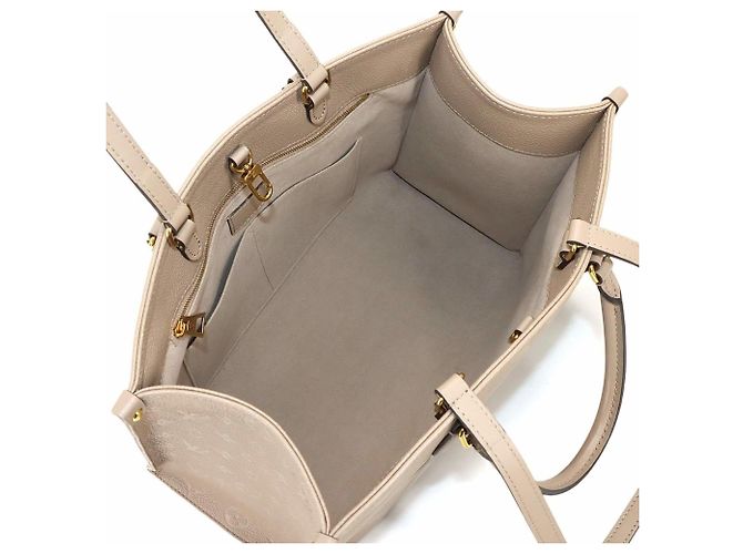 Onthego Borsa tote Monogram Empreinte Louis Vuitton Grigio - vista 6