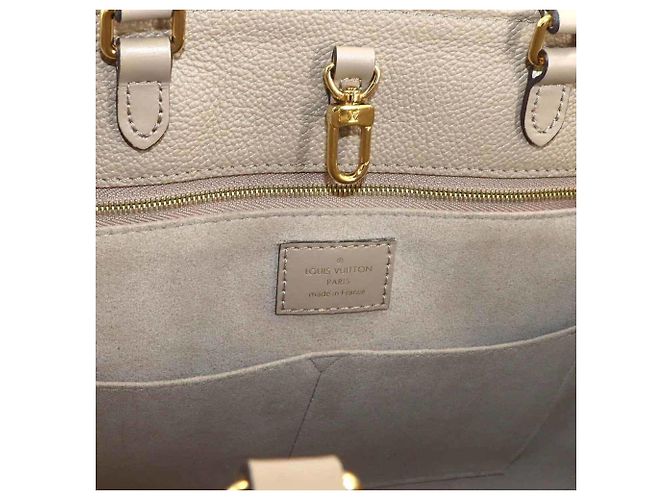 Onthego Borsa tote Monogram Empreinte Louis Vuitton Grigio - vista 7