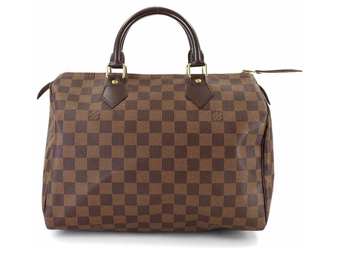 Bolsa Louis Vuitton Damier Speedy 30 Marrom Damier ebene - vista 2