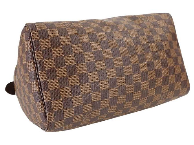 Bolsa Louis Vuitton Damier Speedy 30 Marrom Damier ebene - vista 4