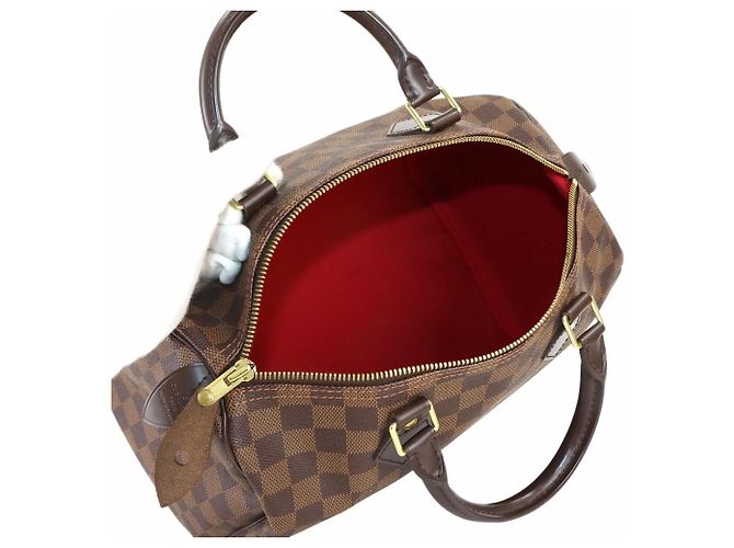 Bolsa Louis Vuitton Damier Speedy 30 Marrom Damier ebene - vista 6
