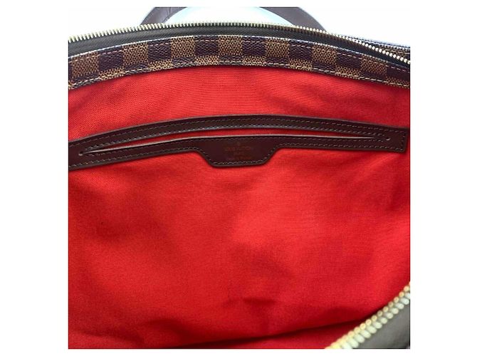 Louis Vuitton Damier Cabas Mezzo Tote-Handtasche Braun Damier ebene - Ansicht 9