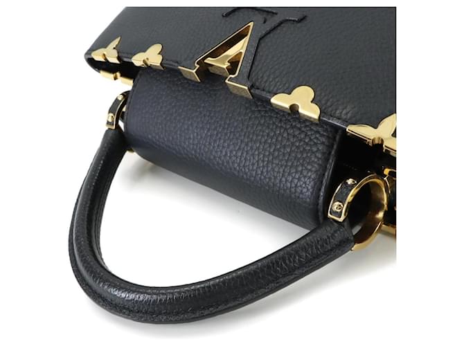 Borsa Capucines PM Louis Vuitton Nero - vista 5