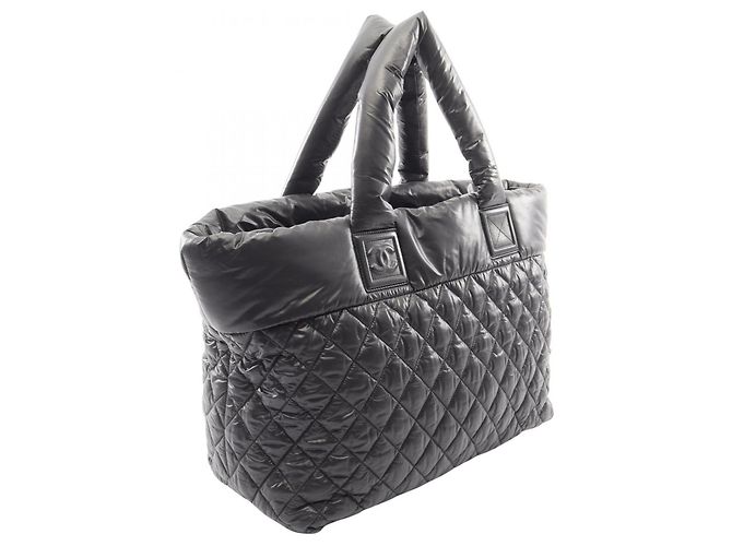 Borsa tote Chanel Coco Cocoon MM Nero - vista 2