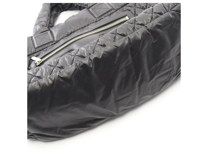 Borsa tote Chanel Coco Cocoon MM Nero - vista 8