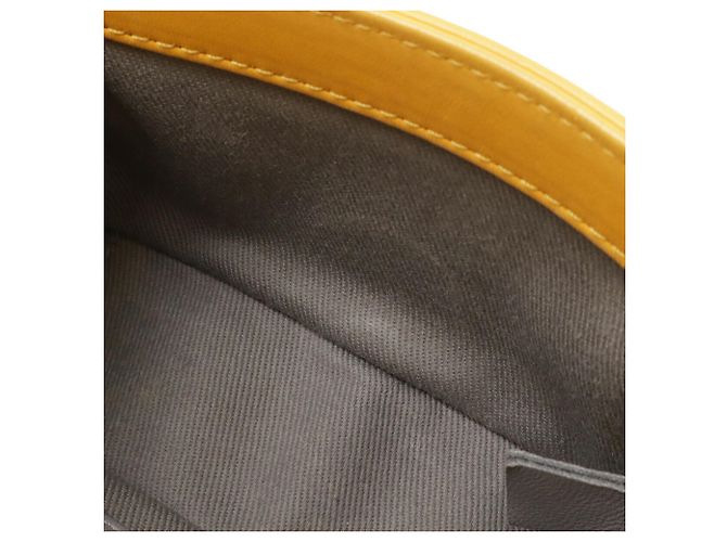 Borsa a Spalla Chanel Boy Chanel Matelassé Coco Mark Chain Giallo - vista 8