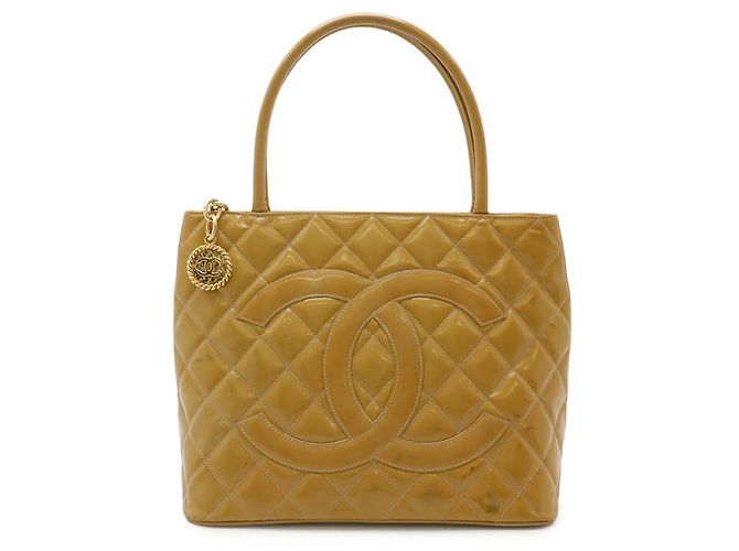 Borsa tote matelassé gialla Chanel Giallo - vista 2