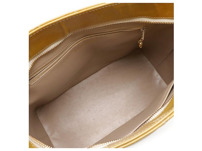 Borsa tote matelassé gialla Chanel Giallo - vista 6