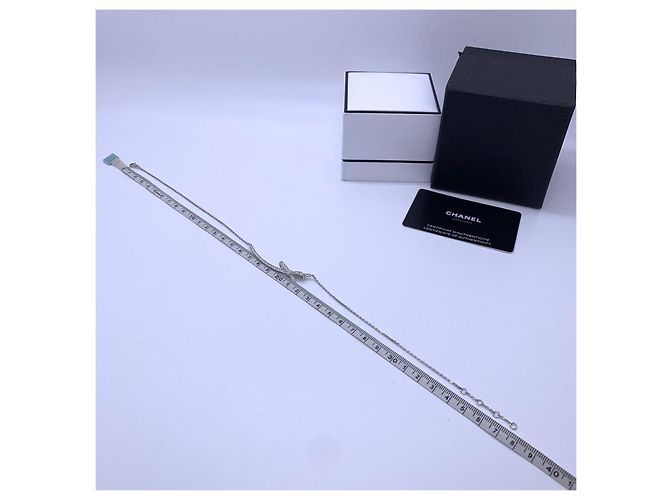 Collana Chanel RUBAN in oro bianco 18K e diamanti Argento - vista 5