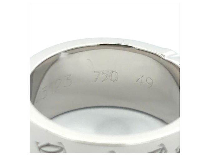 Anello Cartier C2 in oro bianco 18K D'oro - vista 7