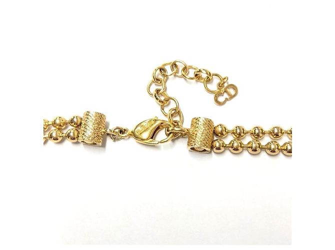 Collana Pendente Placcata Oro Christian Dior D'oro - vista 3