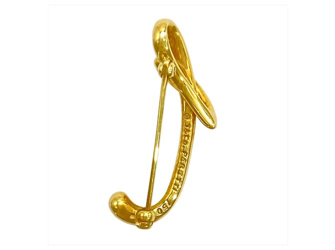 Spilla Lettera T Tiffany & Co. in Oro Giallo 18K D'oro - vista 2