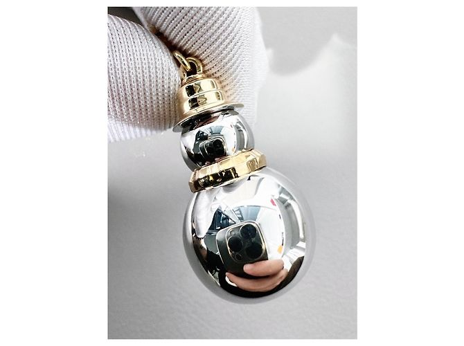Louis Vuitton Schneemann Anhänger 18K Weißgold - Ansicht 2