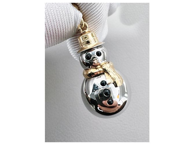 Louis Vuitton Schneemann Anhänger 18K Weißgold - Ansicht 3
