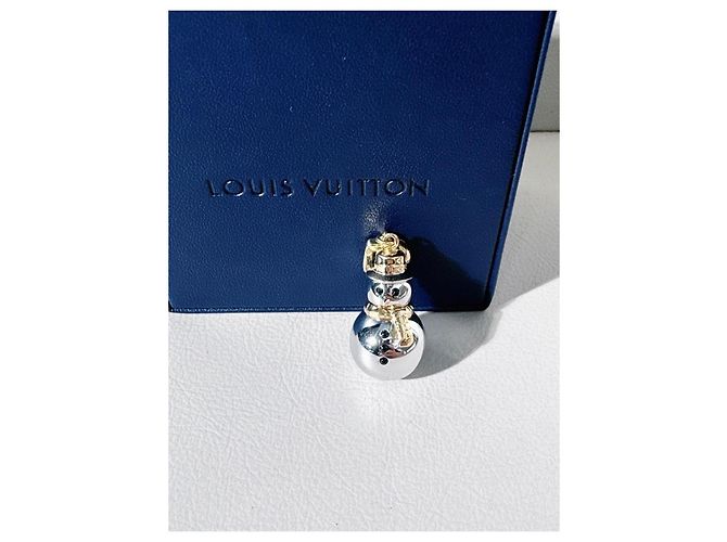 Louis Vuitton Schneemann Anhänger 18K Weißgold - Ansicht 4