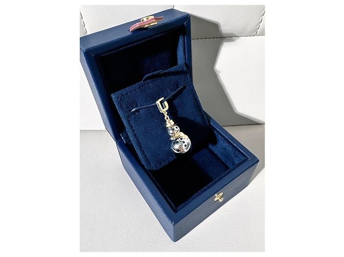 Louis Vuitton Schneemann Anhänger 18K Weißgold - Ansicht 6