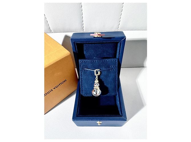 Louis Vuitton Schneemann Anhänger 18K Weißgold - Ansicht 7