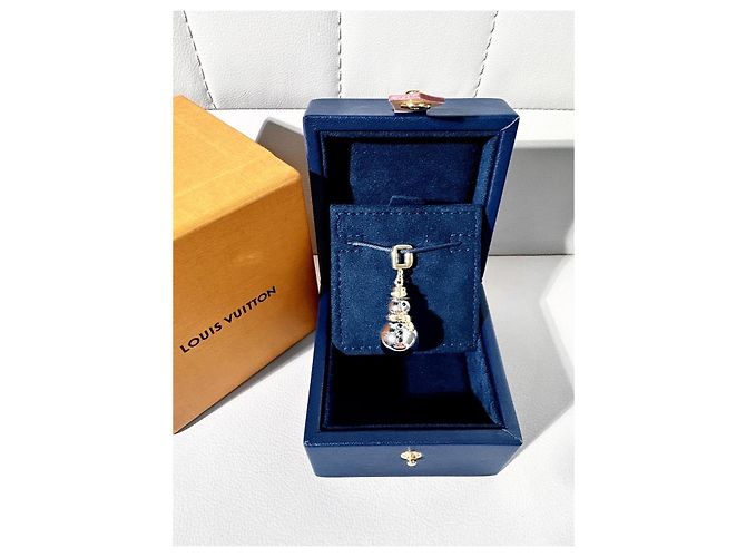Louis Vuitton Schneemann Anhänger 18K Weißgold - Ansicht 8