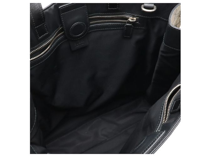 Borsa tote/ a spalla GG Supreme morbida GUCCI Nero Beige - vista 7