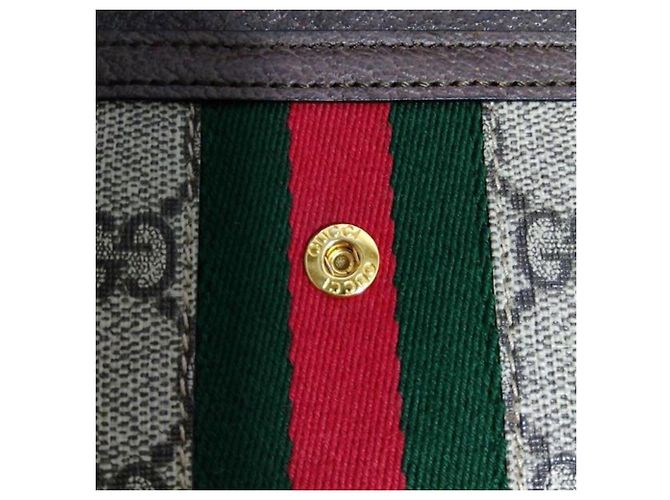 Cartera Larga Continental GG Gucci Castaño Negro - vista 9