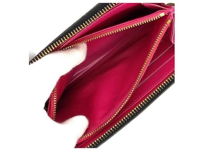 Louis Vuitton Zippy Wallet Monogram Multicolor Black Multiple colors - view 10