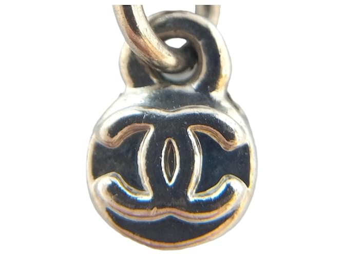 Collana in strass Chanel Coco Mark Argento - vista 6