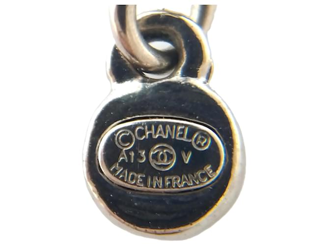 Collana in strass Chanel Coco Mark Argento - vista 7