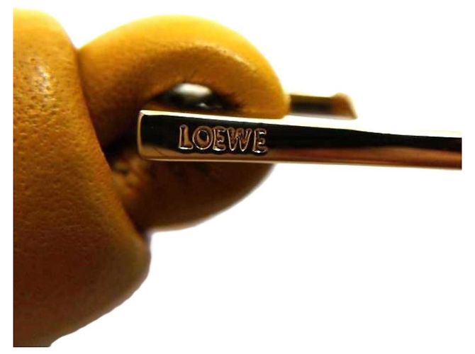 Cartera con cremallera Loewe Knot Amarillo - vista 11