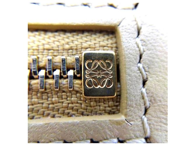 Cartera con cremallera Loewe Knot Amarillo - vista 13