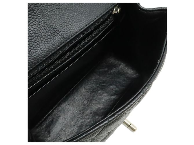 Borsa Mini Flap Matelassé Chanel Nero - vista 8