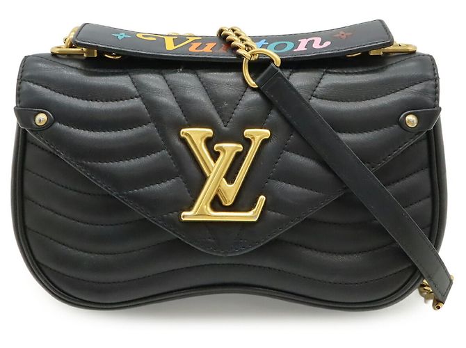 Borsa a Spalla Donna Louis Vuitton Noir Nero - vista 2