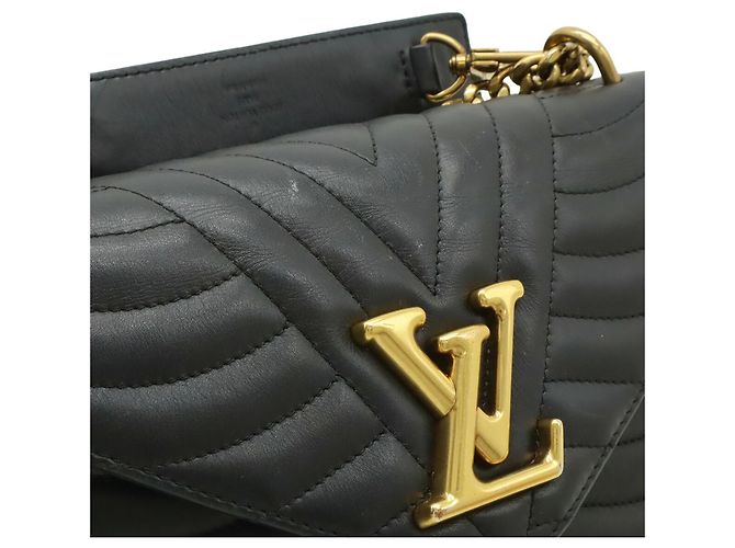 Borsa a Spalla Donna Louis Vuitton Noir Nero - vista 9