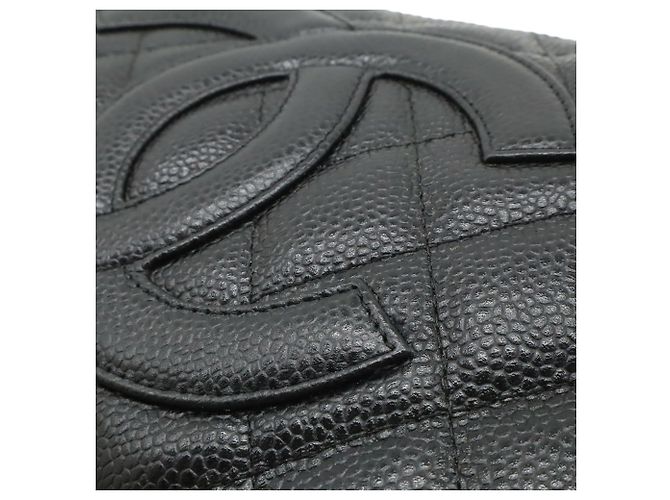 Timeless Borsa a Spalla Chanel Matelassé Coco Mark con Catena Nero - vista 9