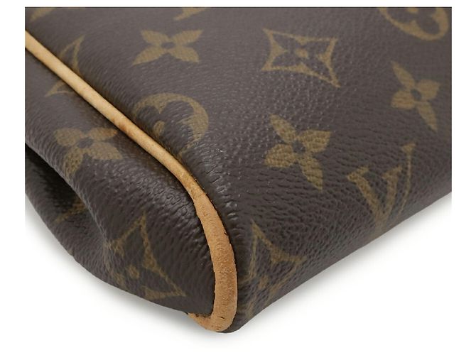 Pochette Eva Monogram Louis Vuitton Marrone - vista 4