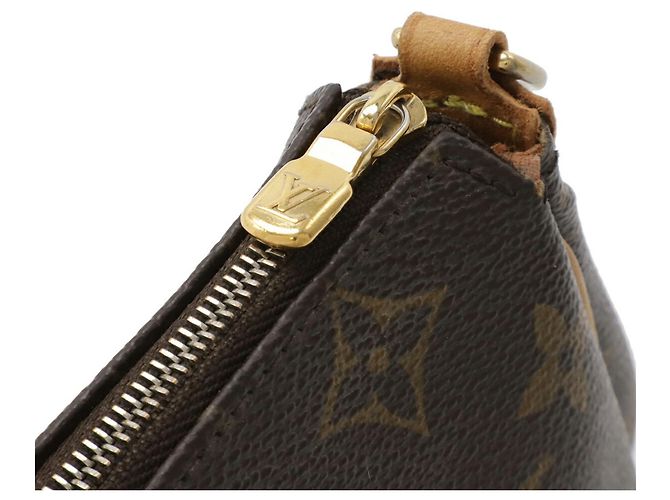 Pochette Eva Monogram Louis Vuitton Marrone - vista 5