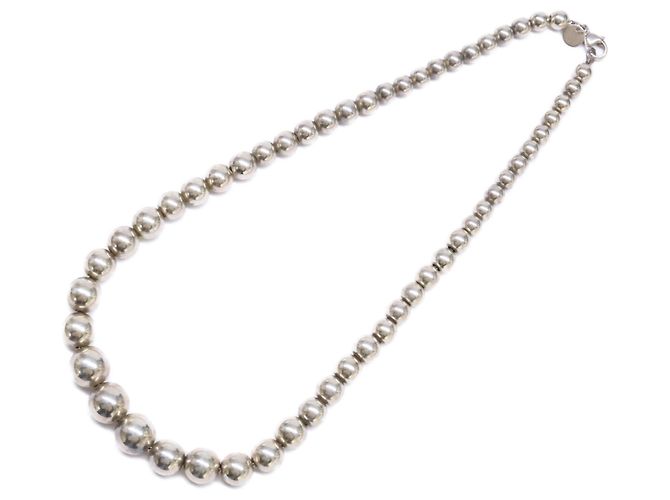 Collar de Bolas Graduadas en Hardware 925 de Tiffany & Co. Plata - vista 2
