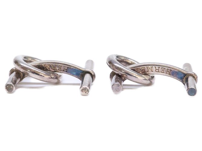 Gemelli Chaine d'Ancre Ag925 di Hermès in argento - vista 3