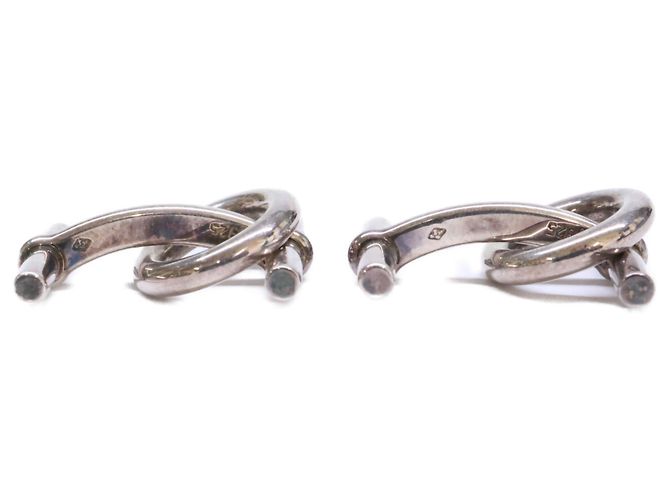 Gemelli Chaine d'Ancre Ag925 di Hermès in argento - vista 5