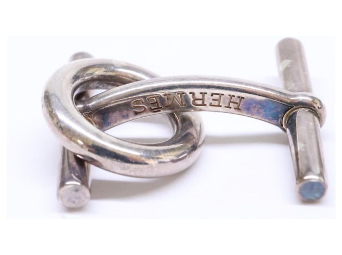 Gemelli Chaine d'Ancre Ag925 di Hermès in argento - vista 7