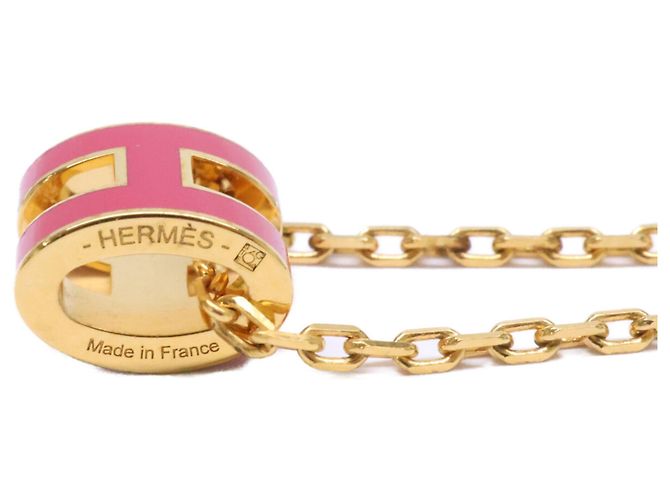 Hermès Collana Pendente Mini Pop H HERMES D'oro - vista 3